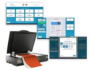 ScannX Book ScanCenter Flexi with ScannX ScanPerfect Book Scanning Software for Libraries
