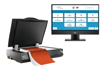 ScannX Book ScanCenter Library Book Scanning System