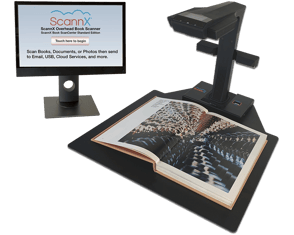 ScannX Overhead Book Scanner