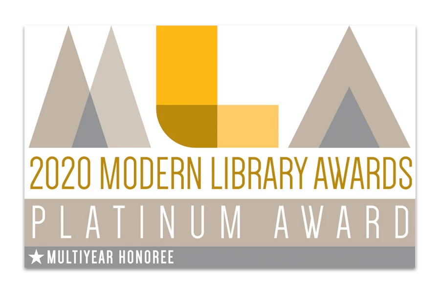 ScannX LibraryWorks MLA 2020 Platinum Award