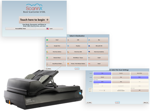 ScannX Book ScanCenter Flexi Elite