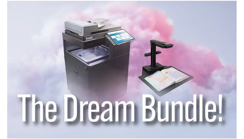 The industries first MFP designed for libraries can be paired with a scannx overhead scanner to create the perfect library copy/scanning solution