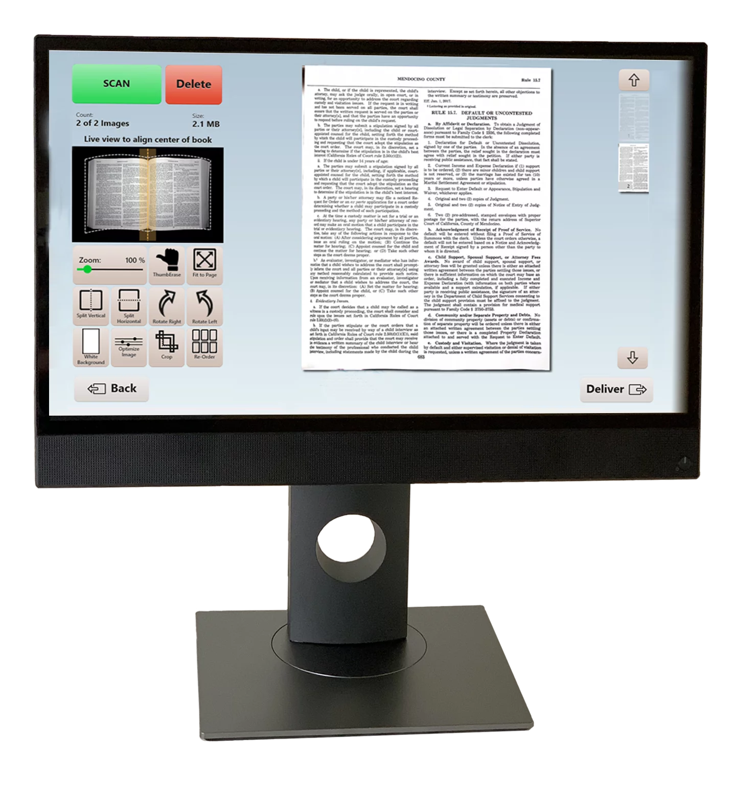 ScannX Book Scanning Software