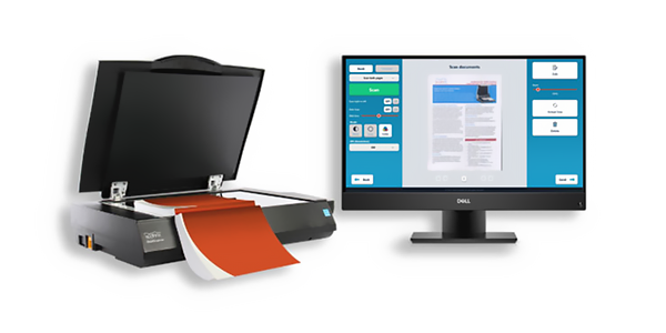The ScannX Book ScanCenter with ScannX new ScanPerfect Book Scanning Software for libraries The ScannX Book ScanCenter with ScannX new ScanPerfect Book Scanning Software for libraries