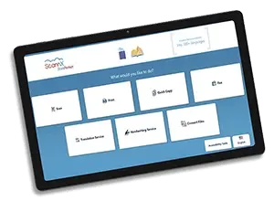 ScannX Multi-Function Printer Tablet