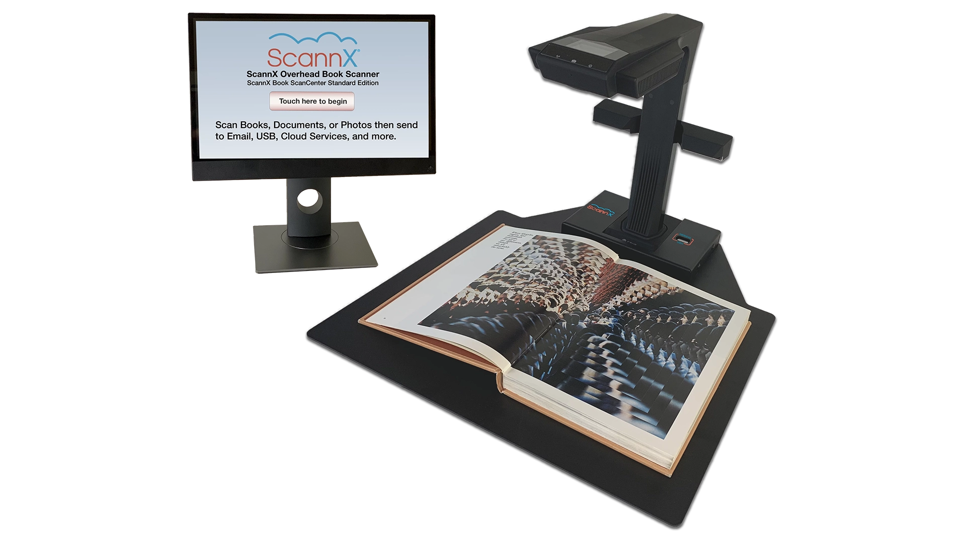ScannX Overhead Book Scanner