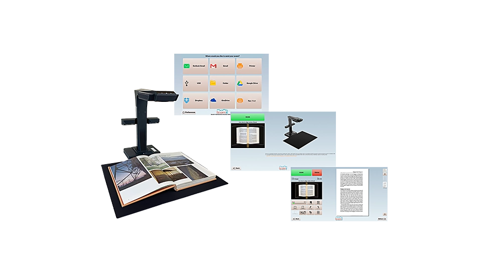 ScannX Overhead Scanner - home edition