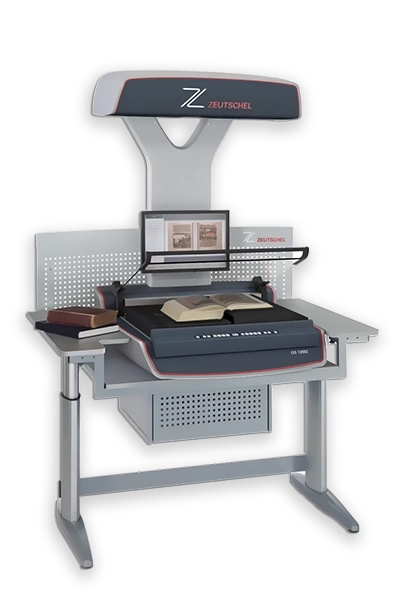 Zeutschel OS 12002 Large Format Overhead Scanner
