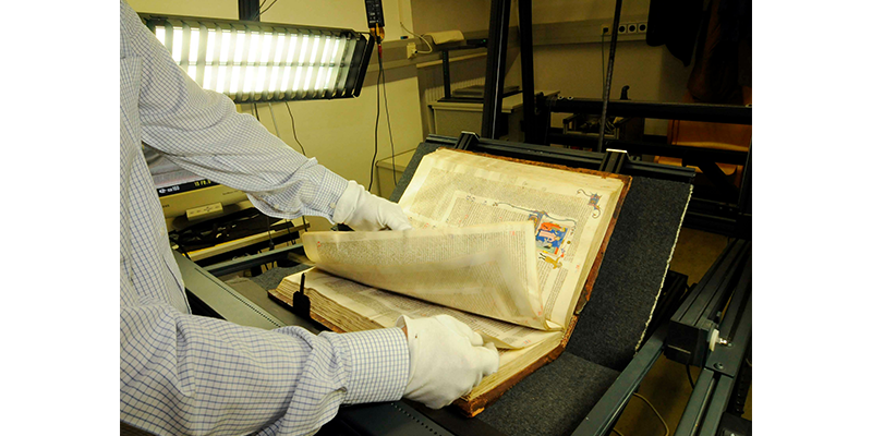 Book Scanners help preserve history